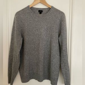 Men’s 100% cashmere J Crew crew neck sweater